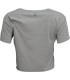 TEE WOMENS CORP HTR GRAY SM