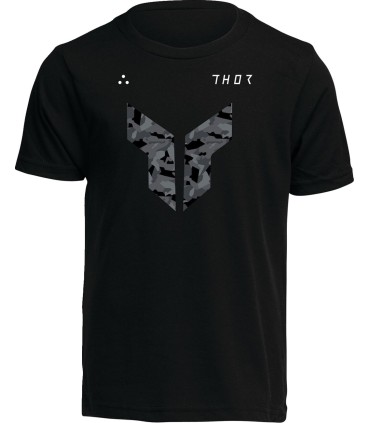 TEE YOUTH ICONIC CARBON LG