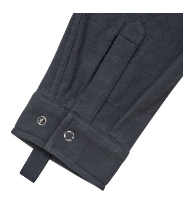 SHIRT FLANNEL HI TEST BLACK SM