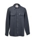 SHIRT FLANNEL HI TEST BLACK 2X