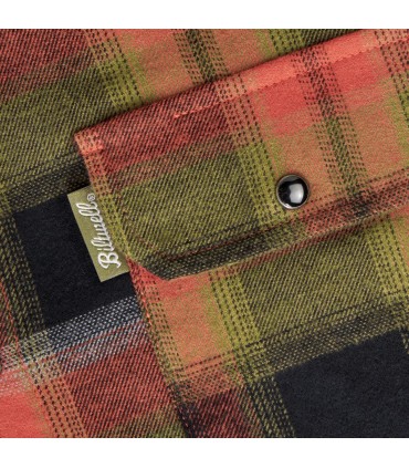 SHIRT FLANNEL HI TEST RUST SM