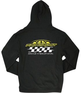 ZIP HOODY RACER BLK XXL