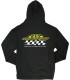 ZIP HOODY RACER BLK 3XL