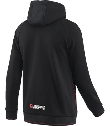 ZIP HOODIE BLACK MEN L