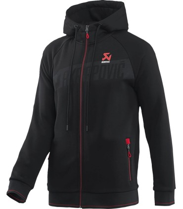 ZIP HOODIE BLACK MEN XL