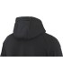 ZIP HOODIE BLACK MEN XL