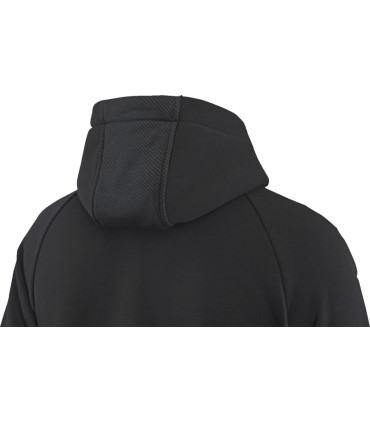 ZIP HOODIE BLACK MEN 2XL