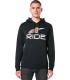 HOODIE RIDE 4.0 P/O BK/RD/WT L