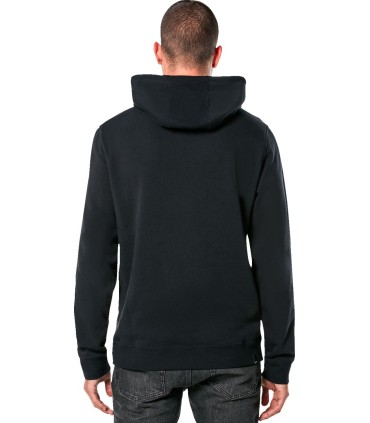 HOODIE RIDE 4.0 P/O BK/RD/WT L