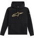 HOODIE PO GILDED BLK/GLD M