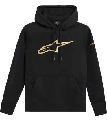 HOODIE PO GILDED BLK/GLD M