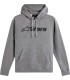 HOODIE PO BLAZE GRY/BLK V3 L