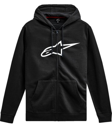 HOODIE ZIP AGELESS V3 BLK/WHT 