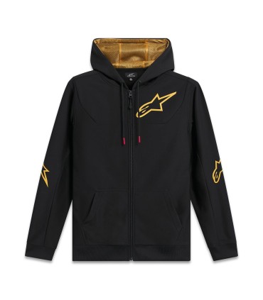 HOODIE SESSIONS V3 BLACK/GOLD 