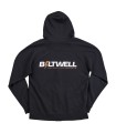 Sweat à capuche Bolts Zip Noir MD