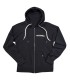 HOODIE BOLTS ZIP BLACK LG