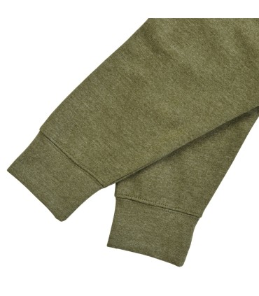 HOODIE STENCIL ZIP OLIVE SM