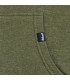 HOODIE STENCIL ZIP OLIVE LG
