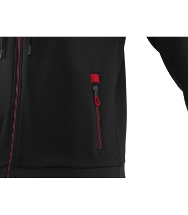 ZIP HOODIE BLACK WMN S