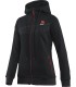 ZIP HOODIE BLACK WMN S