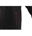 ZIP HOODIE BLACK WMN L