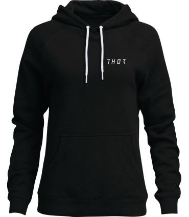 HOODIE WOMENS TRAX BLACK SM