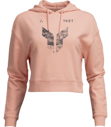 HOODIE WOMEN CROP ICONIC PK MD