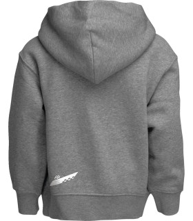 HOODIE YOUTH BRAVE HTR GRAY LG