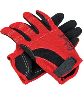 GLOVES MOTO R/B/W XS