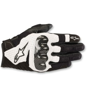 GLOVE SMX1 AIR V2 BLACK/WHT M