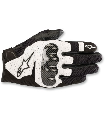 GLOVE SMX1 AIR V2 BLACK/WHT 2X
