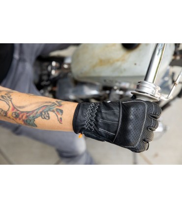 GLOVE BORREGO BK/CMT XS