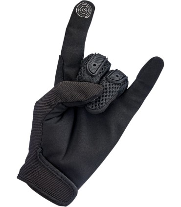 GLOVES ANZA BLK LG