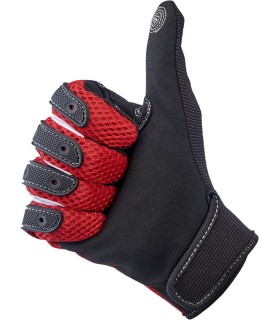 GLOVES ANZA RED/BLK XS