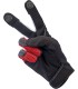 GLOVES ANZA RED/BLK SM
