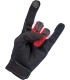 GLOVES ANZA RED/BLK MD