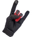 GLOVES ANZA RED/BLK LG