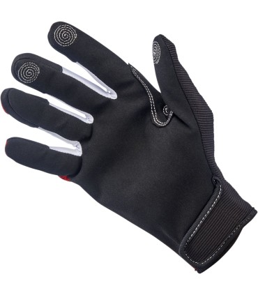 GLOVES ANZA RED/BLK LG
