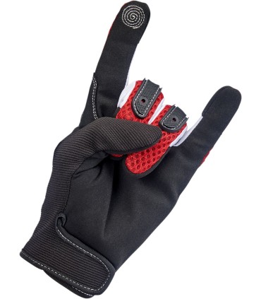 GLOVES ANZA RED/BLK XXL