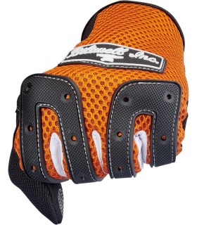 GLOVES ANZA ORG/BLK MD
