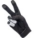 GLOVES ANZA WHT/BLK LG