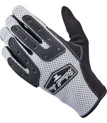 GLOVES ANZA WHT/BLK LG