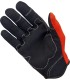 GLOVES MOTO ORG/BLK LG