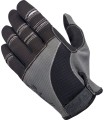 GLOVES MOTO GRY/BLK SM