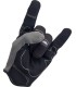 GLOVES MOTO GRY/BLK SM