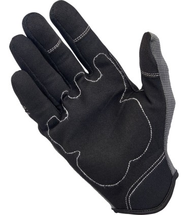 GLOVES MOTO GRY/BLK SM
