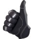GLOVES MOTO GRY/BLK MD