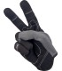 GLOVES MOTO GRY/BLK MD