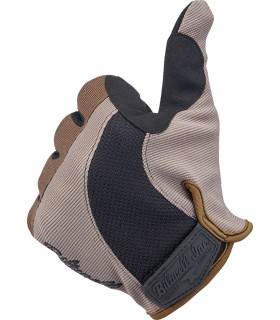 GLOVES MOTO COY/BLK SM