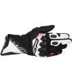 GLOVE SP-3 BLK/WHT/RD FLUO S